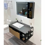 TỦ CHẬU NHỰA MẶT ĐÁ CHỐNG XƯỚC CHẬU SỨ ÂM TC2061
