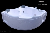 TP8000A - BỒN TẮM GÓC MASSAGER ĐÔI 2 GỐI