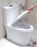 BỒN CẦU LIỀN KHỐI SỨ TRẮNG KA3919