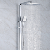 SC3321 - Sen cây nhiệt độ vuông đồng mạ crom bóng cao cấp