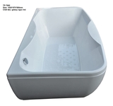 TP7062 - BỒN TẮM NGÂM HÌNH HẠT ĐẬU NGỌC TRAI GALAXY  