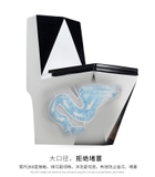 KA3688 - Bồn cầu liền khối 3D đen trắng cao cấp