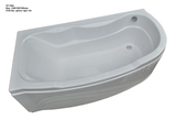 TP7004 - BỒN TẮM NGÂM HÌNH QUẢ XOÀI NGỌC TRAI GALAXY  