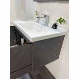 TC6947-60 - Tủ chậu nhựa PVC, mặt chậu sứ âm liền khối. kích thước 48x70cm