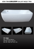 TP7062 - BỒN TẮM NGÂM HÌNH HẠT ĐẬU NGỌC TRAI GALAXY  