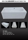 TP7072 - BỒN TẮM NGÂM CHỮ NHẬT NGỌC TRAI GALAXY  