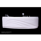 TP8004 - BỒN TẮM MASSAGER HÌNH QUẢ XOÀI 1 GỐI 3 MẶT YẾM 