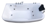 TP8007 - BỒN TẮM MASSAGER HÌNH HẠT ĐẬU 1 GỐI 3 MẶT YẾM 