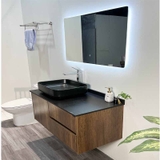 TỦ CHẬU NHỰA PLYWOOD MẶT ĐÁ CHỐNG XƯỚC CHẬU SỨ NỔI TC2046
