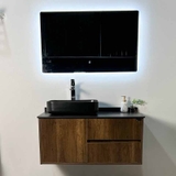 TỦ CHẬU NHỰA PLYWOOD MẶT ĐÁ CHỐNG XƯỚC CHẬU SỨ NỔI TC2046