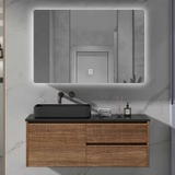 TỦ CHẬU NHỰA PLYWOOD MẶT ĐÁ CHỐNG XƯỚC CHẬU SỨ NỔI TC2046