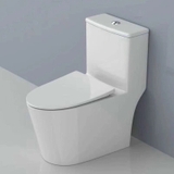 KA6028 - Bồn cầu liền khối trắng, men nano tuyết chống bám dính, nắp UF chống xước, bộ xả cao cấp, nước xả mạnh và êm.