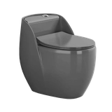 KANAX46 - Combo trọn bộ phòng tắm, bồn cầu trứng ghi, tủ chậu ghi 60cm...