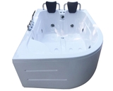 TP8046 - BỒN TẮM MASSAGER HÌNH CHỮ NHẬT 2 GỐI 3 MẶT YẾM 