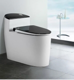 BỒN CẦU LIỀN KHỐI ĐEN TRẮNG XẢ LỆCH KA3318