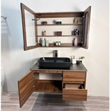 TỦ CHẬU NHỰA PLYWOOD MẶT ĐÁ CHỐNG XƯỚC CHẬU SỨ NỔI TC2054