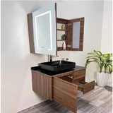 TỦ CHẬU NHỰA PLYWOOD MẶT ĐÁ CHỐNG XƯỚC CHẬU SỨ NỔI TC2054
