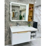 TC2215- TỦ CHẬU NHỰA, MẶT ĐÁ, CHẬU SỨ ÂM CAO CẤP 