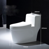KA3981 - Bồn cầu liền khối men nano tuyết chống bám dính và kháng khuẩn