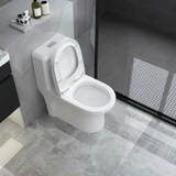 KA3987 - Bồn cầu liền khối nhỏ, sứ nung tráng men nano tuyết cao cấp