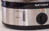 NS09 - Nồi hấp điện 3 tầng Natoshi NS-09 Nhật Bả