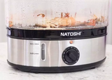 NS09 - Nồi hấp điện 3 tầng Natoshi NS-09 Nhật Bả
