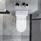 KA3987 - Bồn cầu liền khối nhỏ, sứ nung tráng men nano tuyết cao cấp