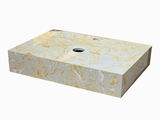 BÀN ĐÁ ĐƠN NHÂN TẠO TRONG NƯỚC CẠNH YẾM HỘP 1 TẦNG BD58