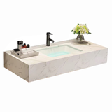 BÀN ĐÁ ĐƠN NHÂN TẠO YẾM HỘP TRONG NƯỚC 1 TẦNG KẾT HỢP CHẬU ÂM BD65