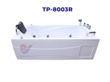 TP8003R - BỒN TẮM MASSAGER CHỮ NHẬT 1 GỐI YẾM PHẢI 