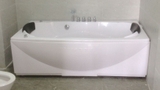 TP8060 - BỒN TẮM MASSAGER HÌNH CHỮ NHẬT 2 GỐI  