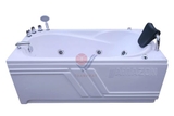 TP8006L - BỒN TẮM MASSAGER HÌNH CHỮ NHẬT 1 GỐI YẾM TRÁI 