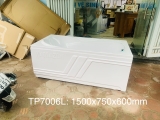 TP7006L - BỒN TẮM NGÂM CHỮ NHẬT NGỌC TRAI GALAXY  