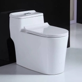 KA3997 - Bồn cầu liền khối sứ nung tráng men nano tuyết cao cấp