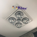 H4B - Đèn sưởi 4 bóng âm trần