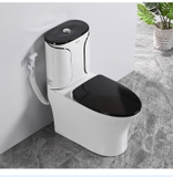 KA5640 - Bồn cầu liền khối trắng đen cao cấp