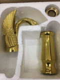 VÒI LAVABO ĐỒNG MẠ VÀNG THIÊN NGA