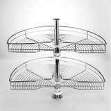 MX1/2 - Mâm xoay 1/2 Inox bóng cao cấp sợi tròn đường kính 715mm