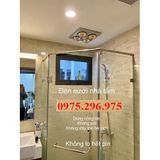 HE4BR - Đèn sưởi nhà tắm 4 bóng âm trần HE4BR - Có điều khiển từ xa