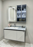 TC2270 - TỦ CHẬU NHỰA, MẶT ĐÁ, CHẬU SỨ ÂM CAO CẤP 