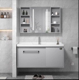 TC170 - Tủ chậu nhựa + inox cao cấp. KT: 50x100cm