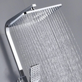SC3326 - Sen cây nhiệt độ vuông đồng mạ crom bóng cao cấp