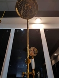 SC3330 - Sen cây cổ điển mạ vàng tay đá cao cấp