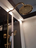 SC3330 - Sen cây cổ điển mạ vàng tay đá cao cấp