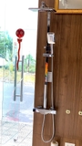SC3321 - Sen cây nhiệt độ vuông đồng mạ crom bóng cao cấp