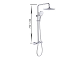 SC3344 - Sen cây nhiệt độ đồng mạ crom bóng cao cấp