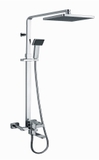 SC3326 - Sen cây nhiệt độ vuông đồng mạ crom bóng cao cấp