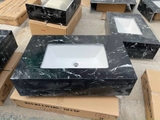 BÀN ĐÁ ĐƠN NHÂN TẠO YẾM HỘP TRONG NƯỚC 1 TẦNG KẾT HỢP CHẬU ÂM BD66 - KM