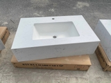 BÀN ĐÁ ĐƠN NHÂN TẠO YẾM HỘP TRONG NƯỚC 1 TẦNG KẾT HỢP CHẬU ÂM BD65 - KM