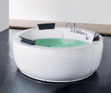 KB717 - Bồn tắm massager tròn cao cấp, kích thước: 1800x1800x700mm
